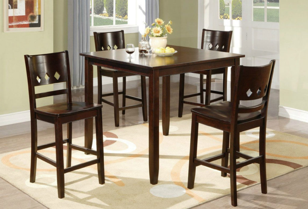 F2243 5 Pcs Counter Height Dining Set S1200