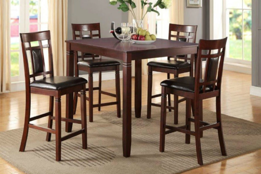 F2252 5 Pcs Counter Height Dining Set S1200