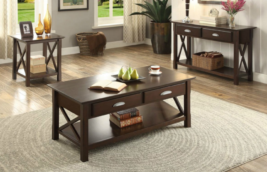 F6339 Coffee Table Dark Cherry S1200